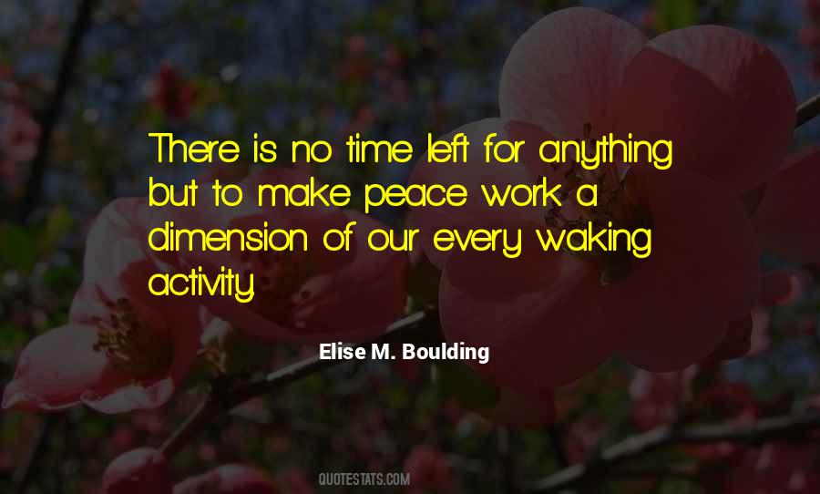 Elise Boulding Quotes #236936