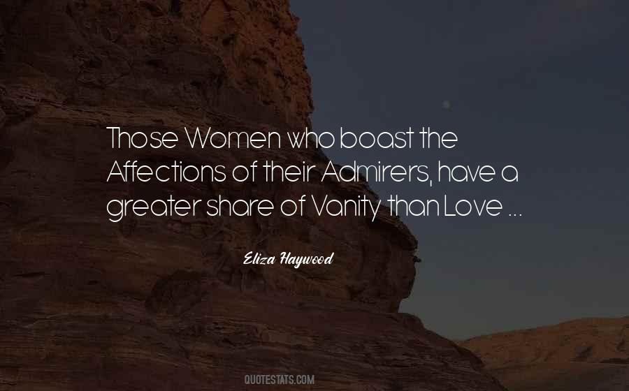 Eliza Haywood Quotes #1742160