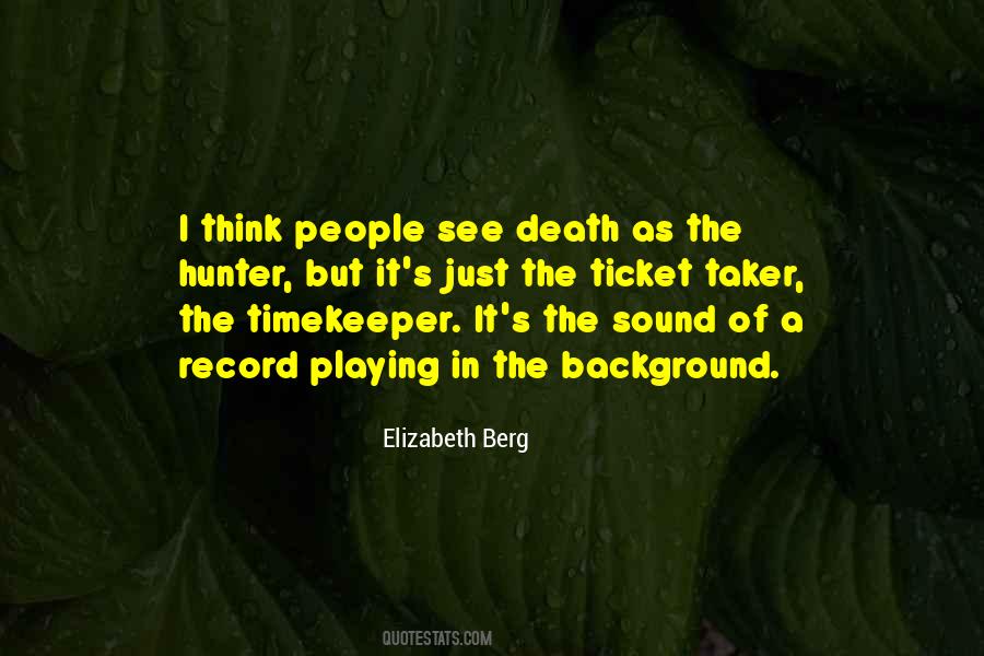 Elizabeth Berg Quotes #421871