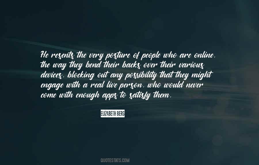 Elizabeth Berg Quotes #684100
