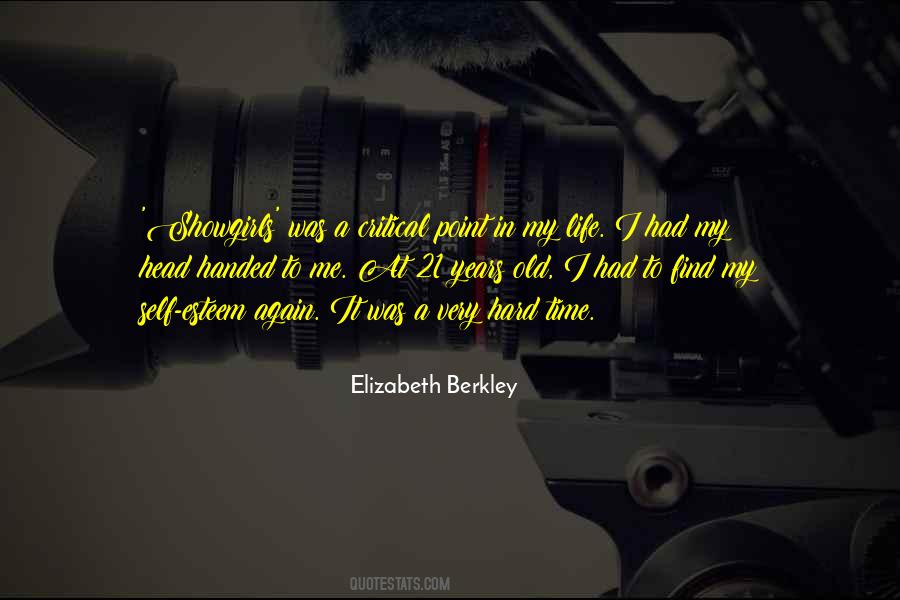 Elizabeth Berkley Quotes #1378302