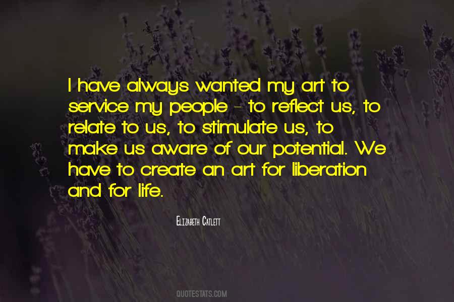 Elizabeth Catlett Quotes #540699