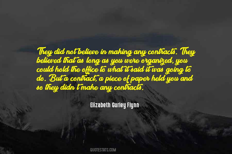 Elizabeth Gurley Flynn Quotes #1662202
