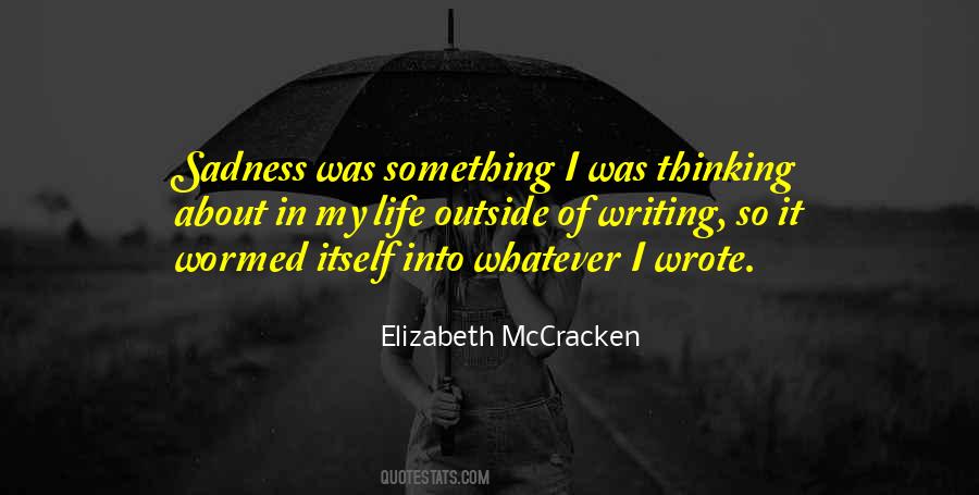 Elizabeth Mccracken Quotes #1362682