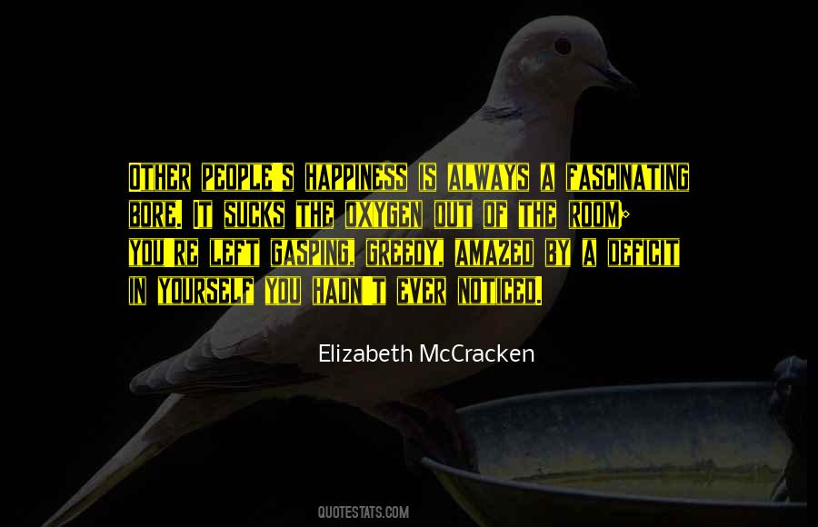 Elizabeth Mccracken Quotes #137356