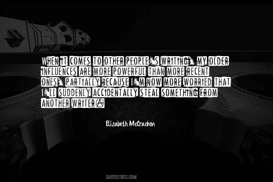 Elizabeth Mccracken Quotes #1708045