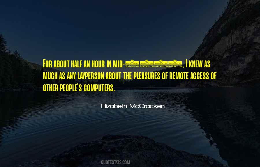 Elizabeth Mccracken Quotes #562626