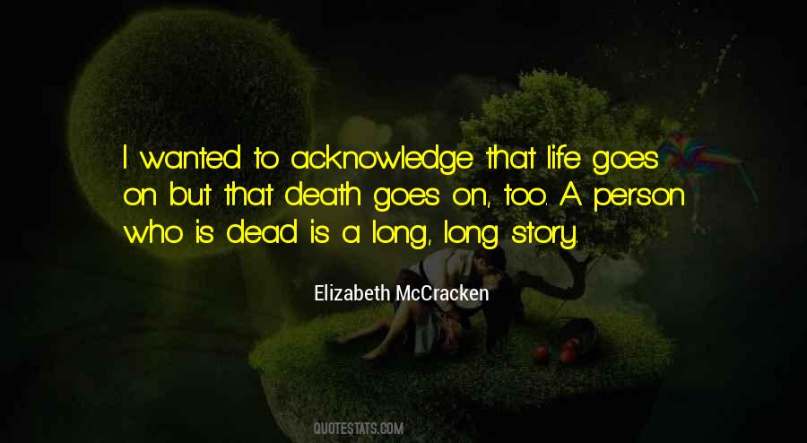 Elizabeth Mccracken Quotes #584898