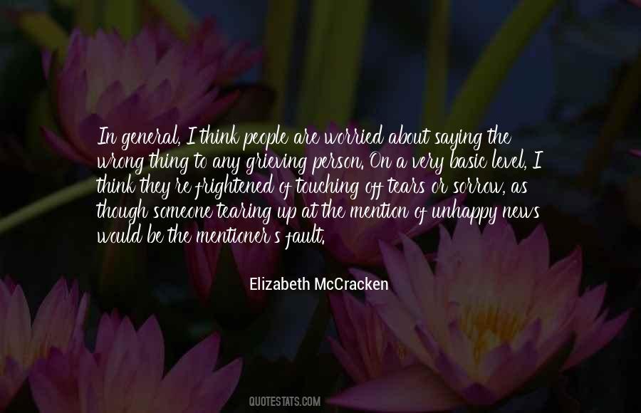 Elizabeth Mccracken Quotes #632483