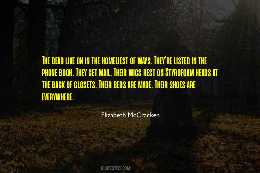 Elizabeth Mccracken Quotes #726234