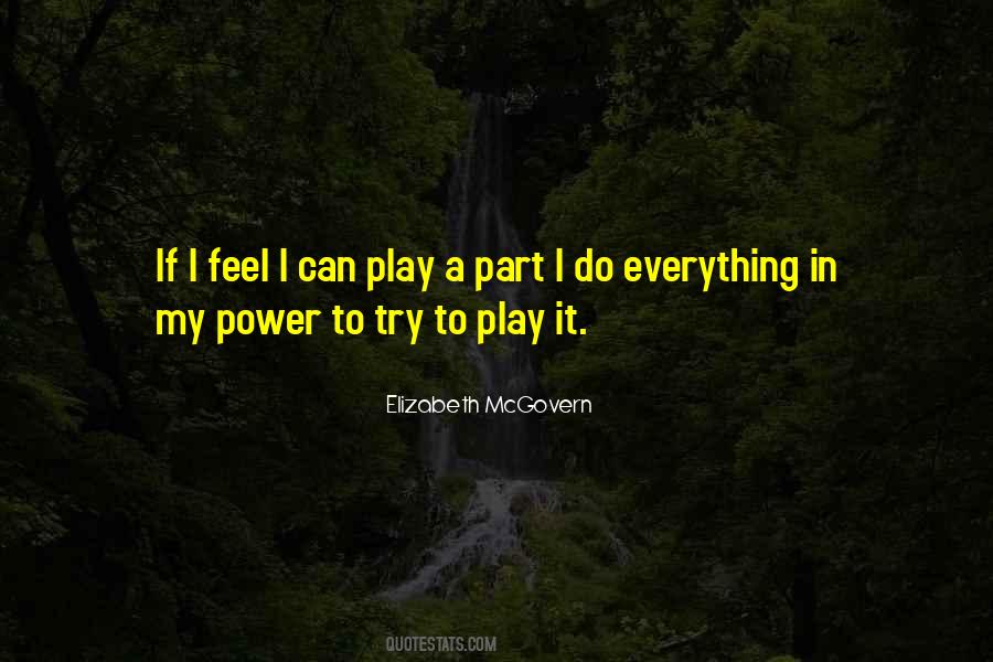 Elizabeth Mcgovern Quotes #1782097