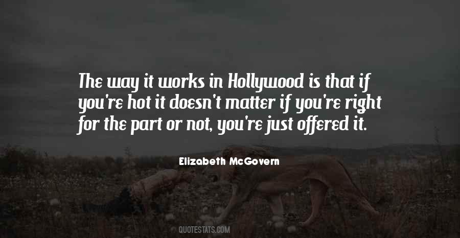 Elizabeth Mcgovern Quotes #472690