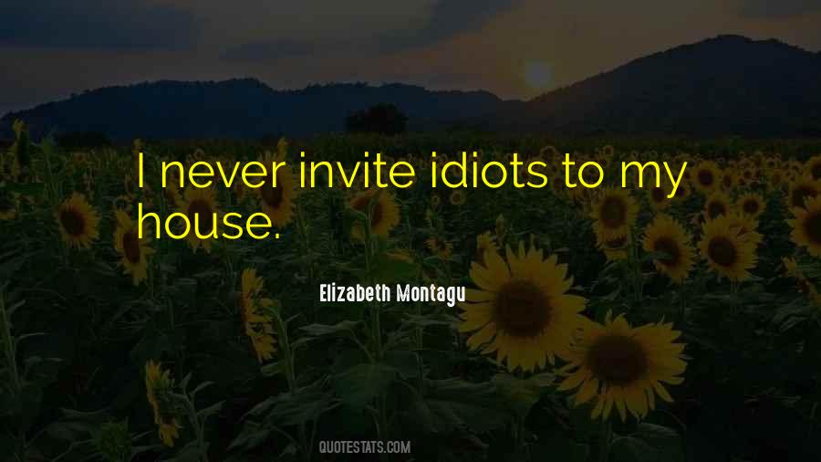 Elizabeth Montagu Quotes #1375028