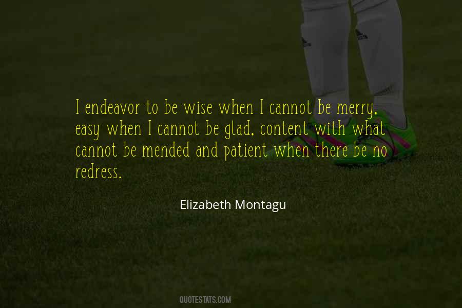 Elizabeth Montagu Quotes #1567476