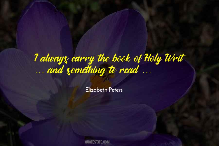 Elizabeth Peters Quotes #658858