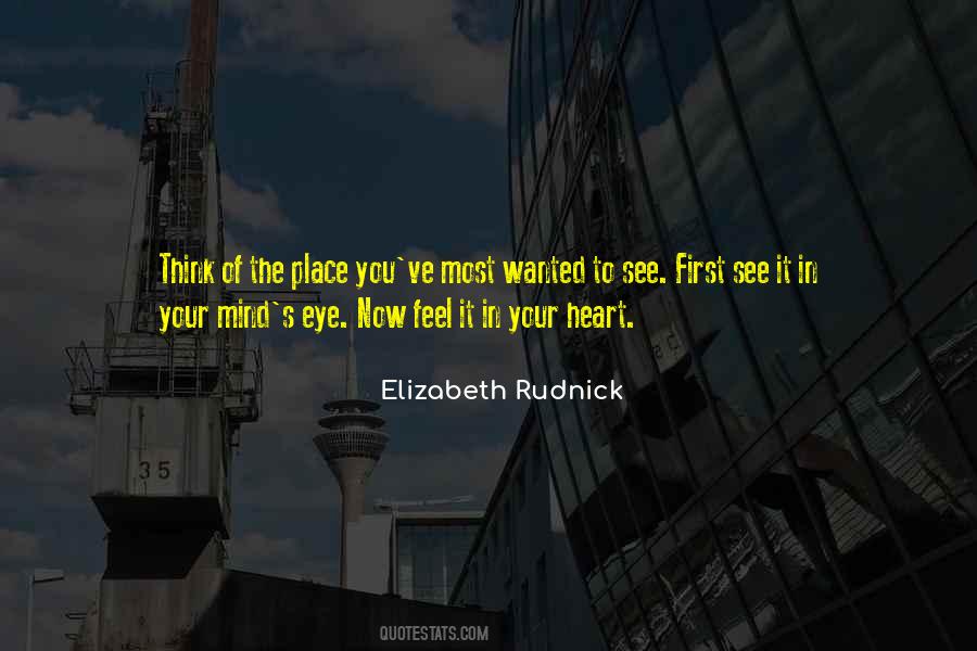 Elizabeth Rudnick Quotes #1692926