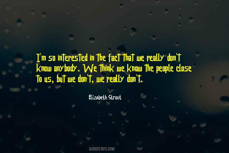 Elizabeth Strout Quotes #319918