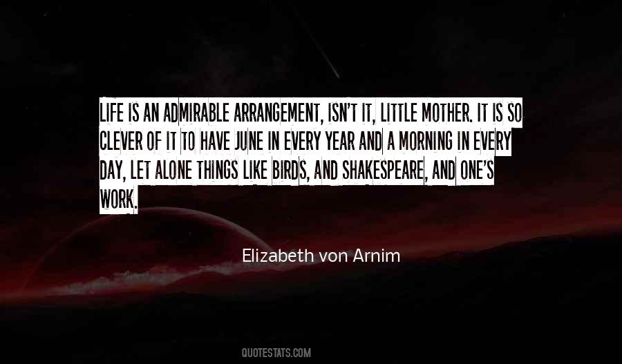 Elizabeth Von Arnim Quotes #271817