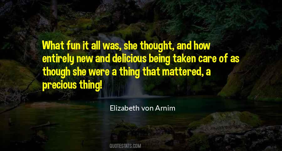 Elizabeth Von Arnim Quotes #504400