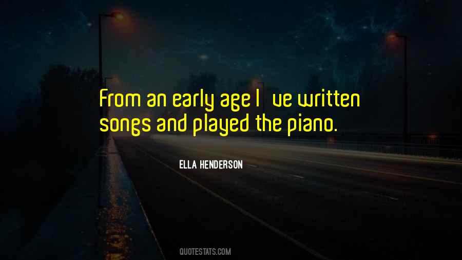 Ella Henderson Quotes #1122418