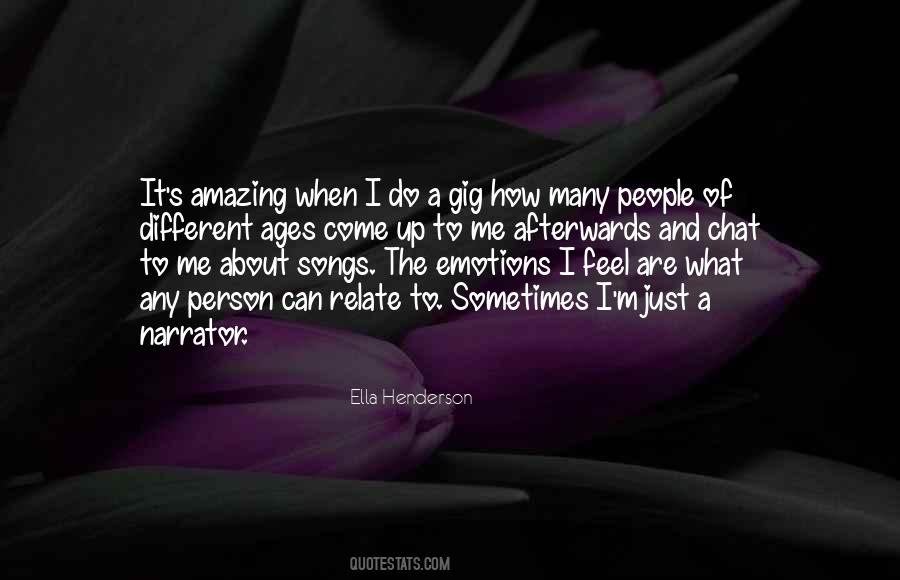 Ella Henderson Quotes #32111