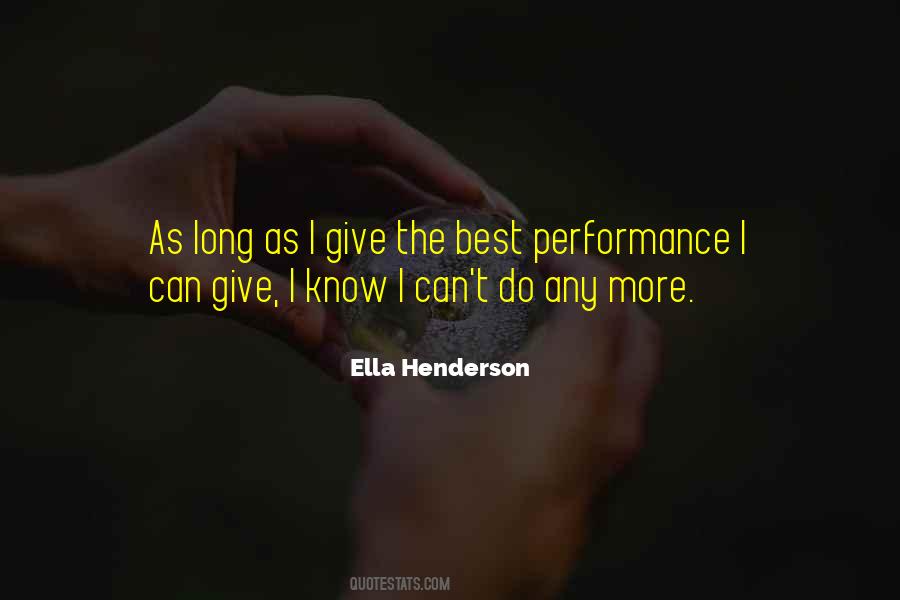 Ella Henderson Quotes #493782