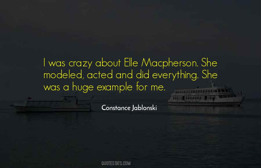 Elle Macpherson Quotes #498436