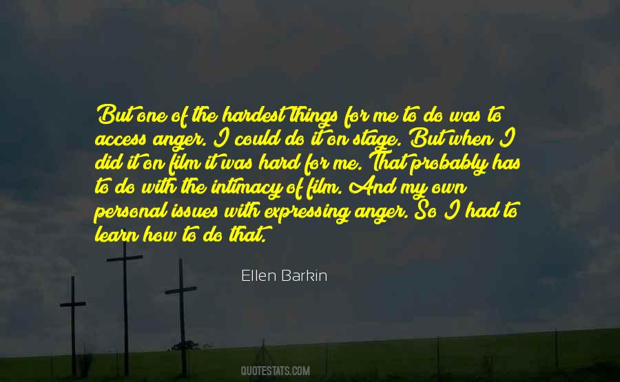 Ellen Barkin Quotes #629797