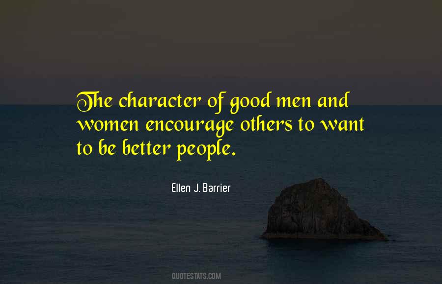 Ellen J Barrier Quotes #958867