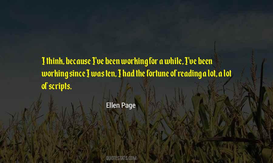 Ellen Page Quotes #254959