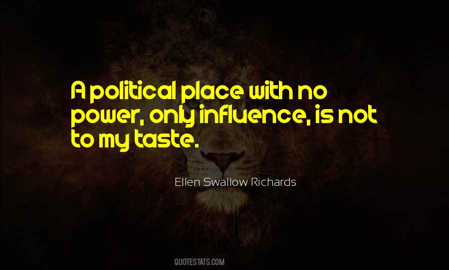 Ellen Swallow Richards Quotes #812094