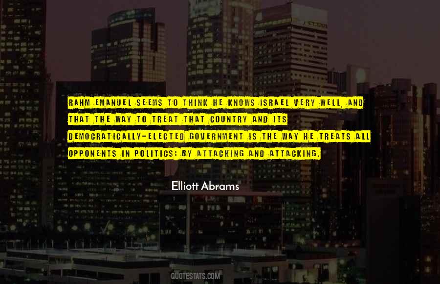 Elliott Abrams Quotes #197194