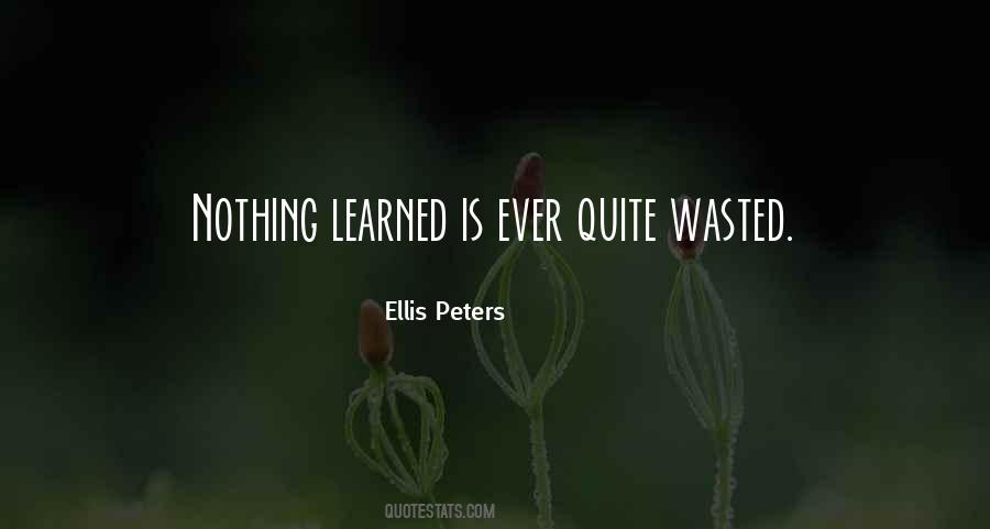 Ellis Peters Quotes #1740712