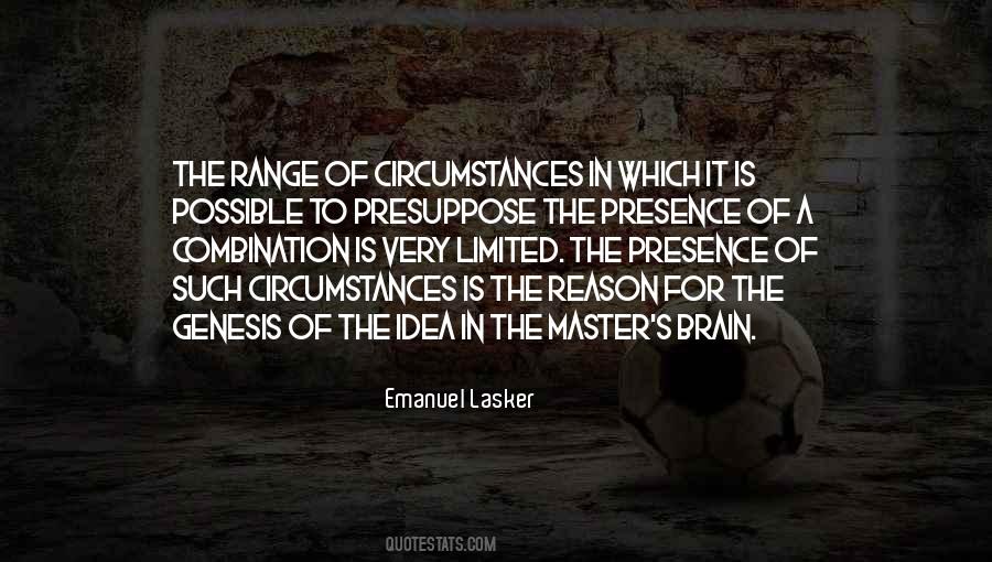 Emanuel Lasker Quotes #302902