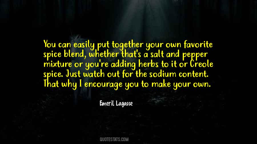 Emeril Lagasse Quotes #386870