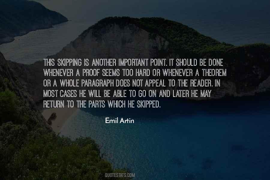 Emil Artin Quotes #1079132