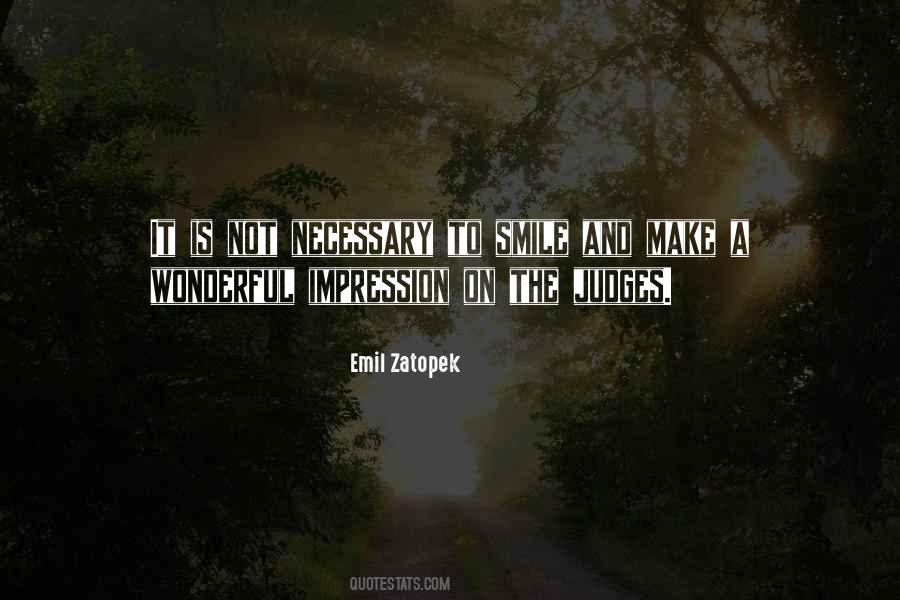 Emil Zatopek Quotes #165692