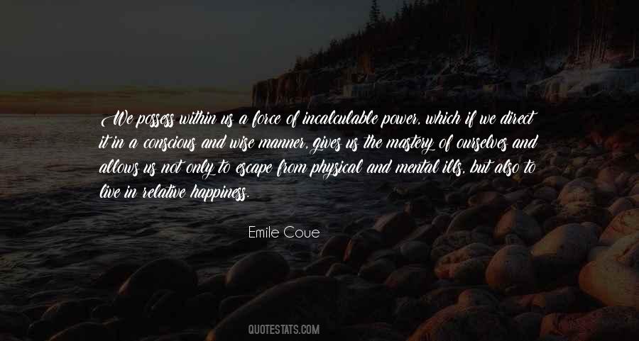 Emile Coue Quotes #1180690