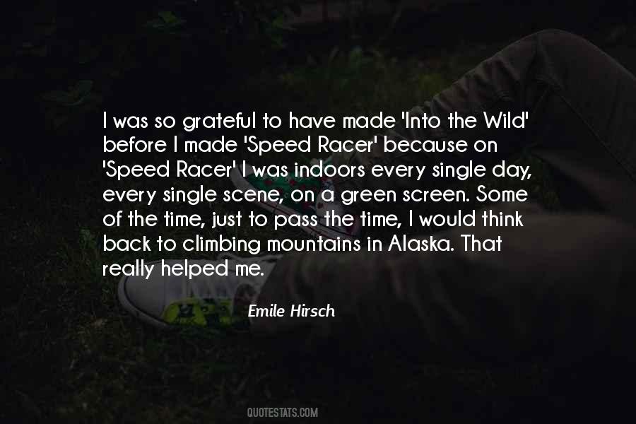 Emile Hirsch Quotes #321554