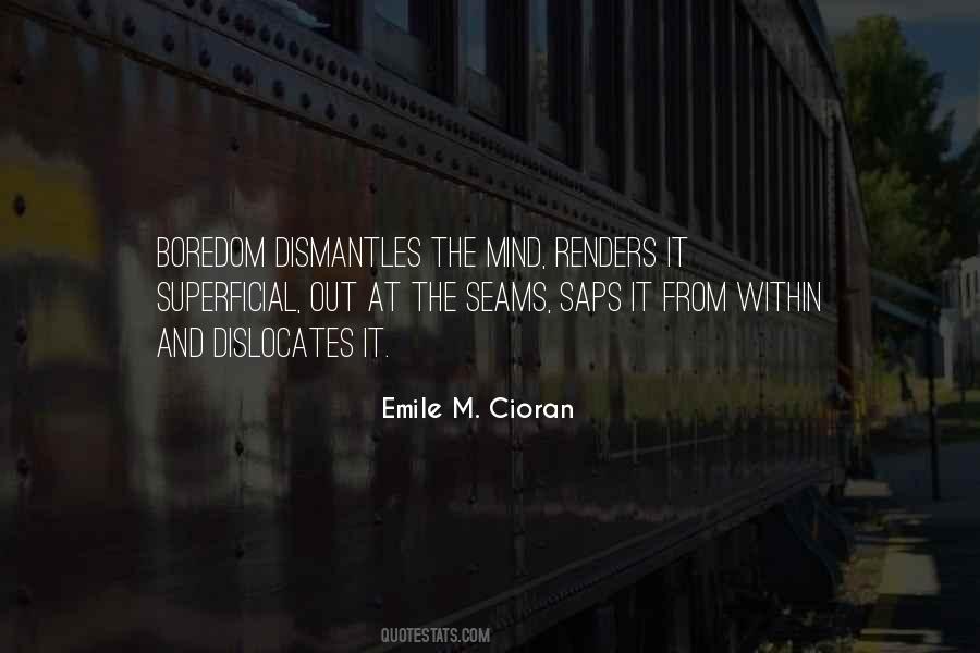 Emile M Cioran Quotes #61076