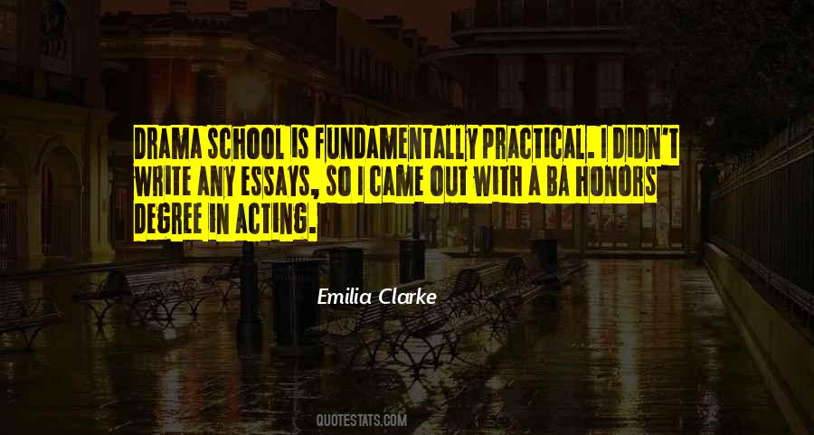 Emilia Clarke Quotes #586336