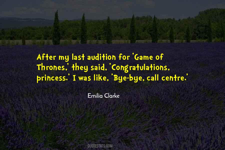 Emilia Clarke Quotes #648100