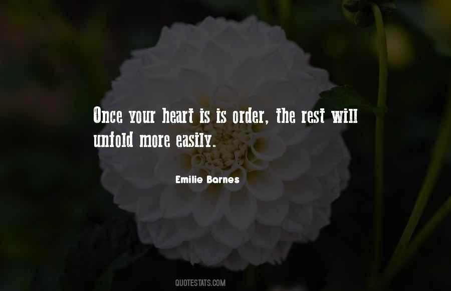 Emilie Barnes Quotes #566077