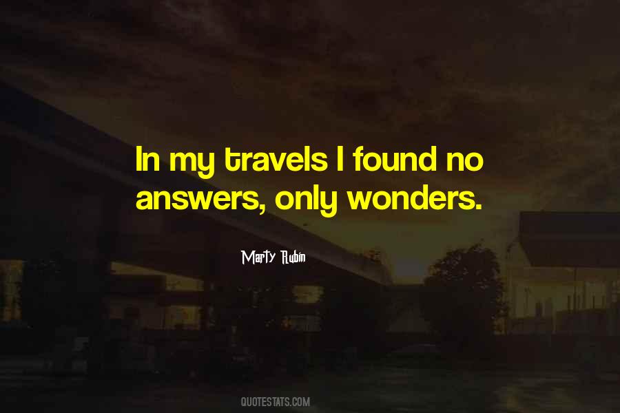 Quotes About No Answers #1557823