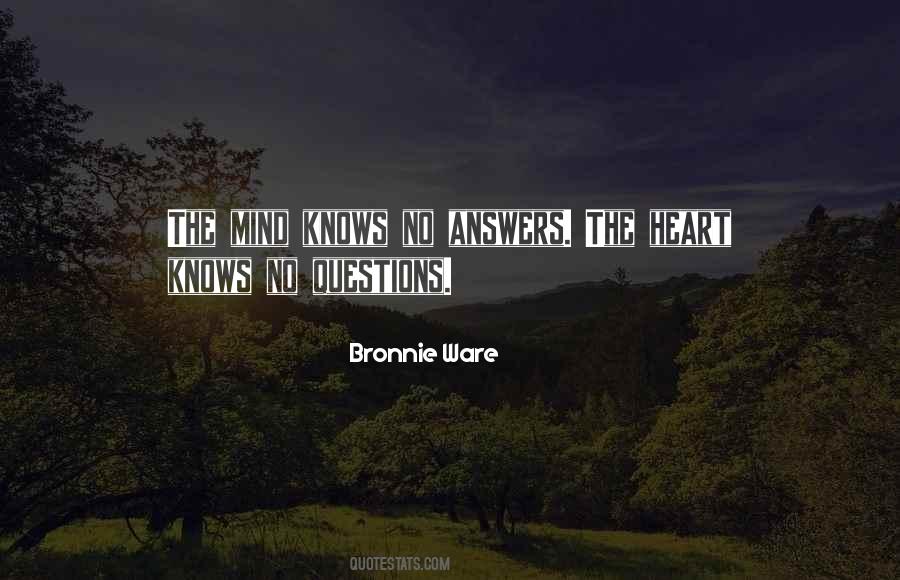 Quotes About No Answers #1698258