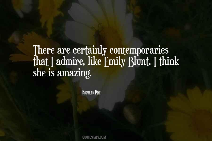 Emily Blunt Quotes #1325846