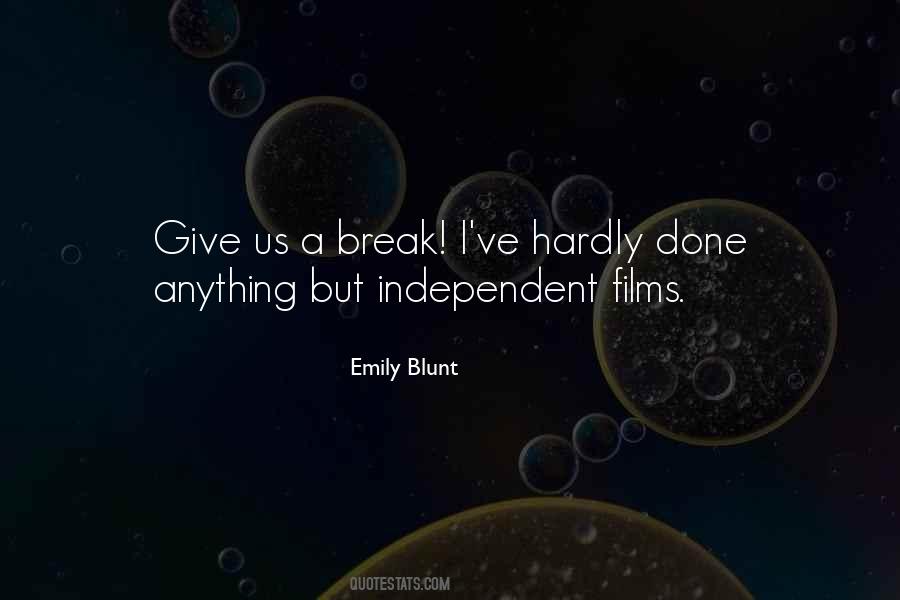 Emily Blunt Quotes #1421742