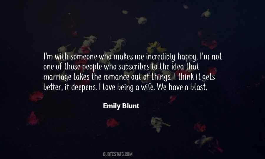 Emily Blunt Quotes #1640950