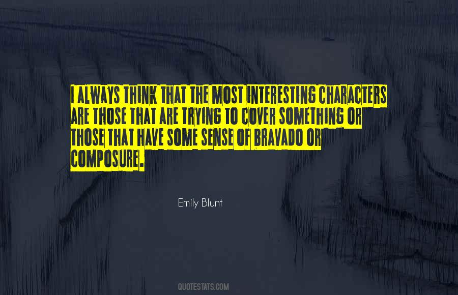 Emily Blunt Quotes #233679