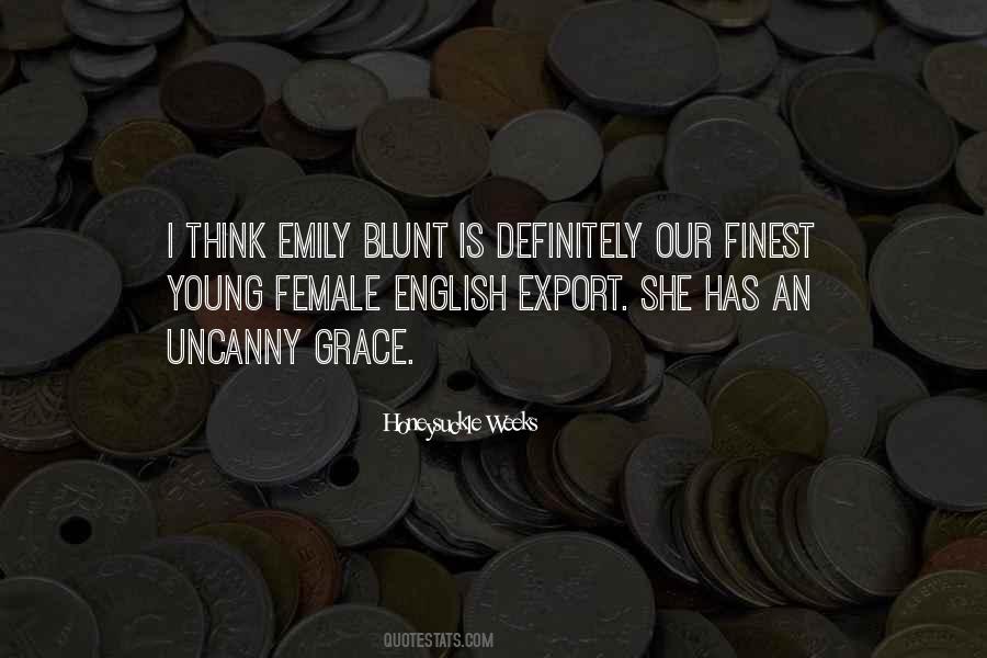 Emily Blunt Quotes #290996